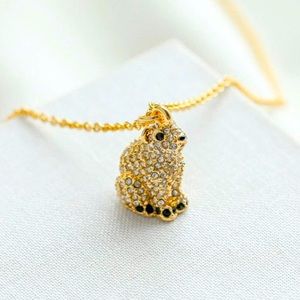 Kate Spade “Cold Comforts” Polar Bear Pendant Necklace NWT